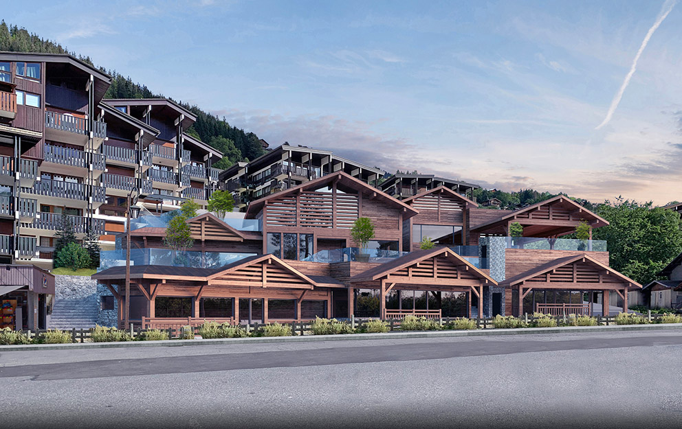 Projet architectural Centre Perrière à La Clusaz