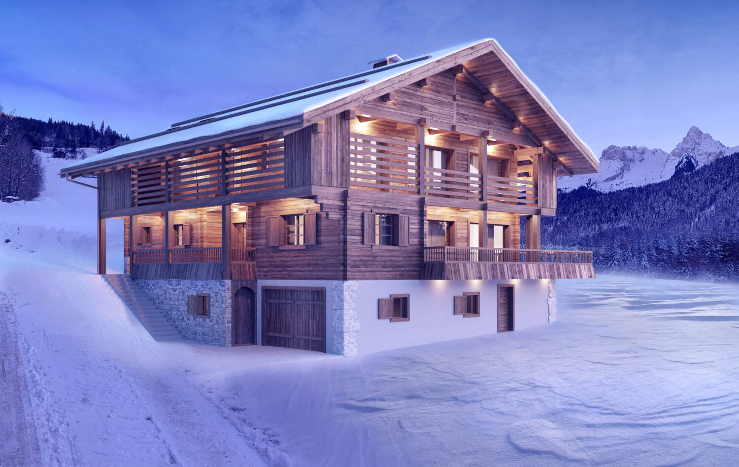 Projet architecture Ganassali Montagne