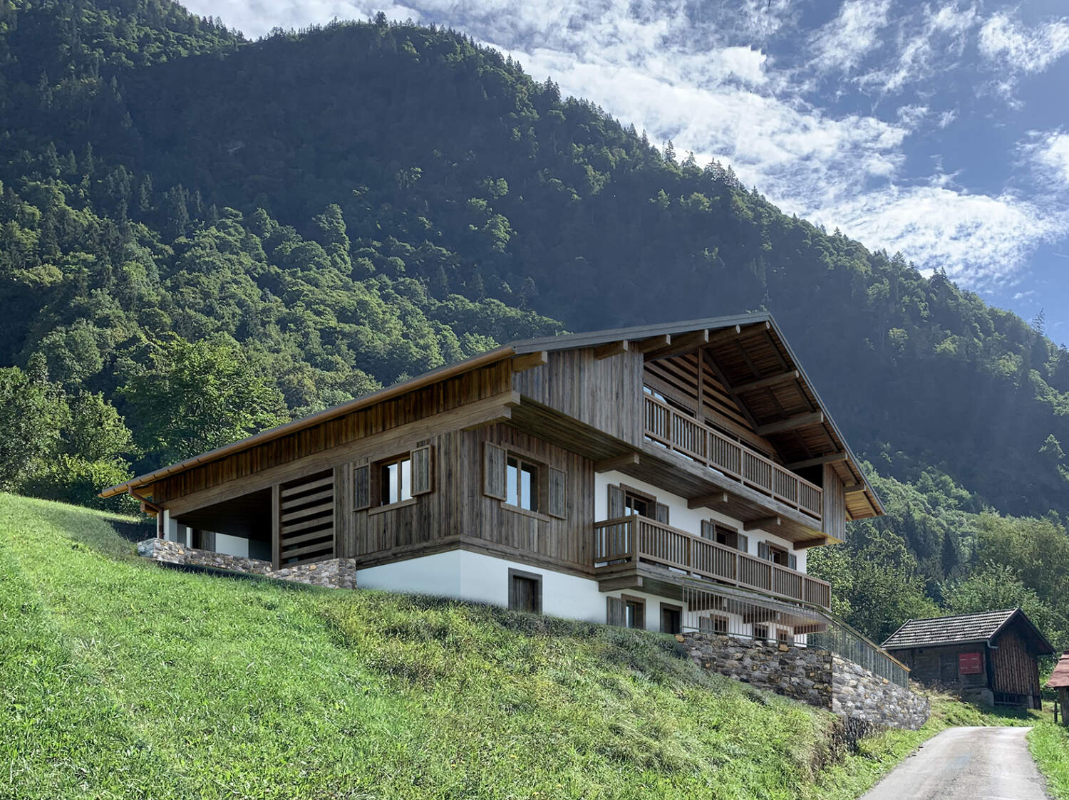 Projet architecture Ganassali Montagne