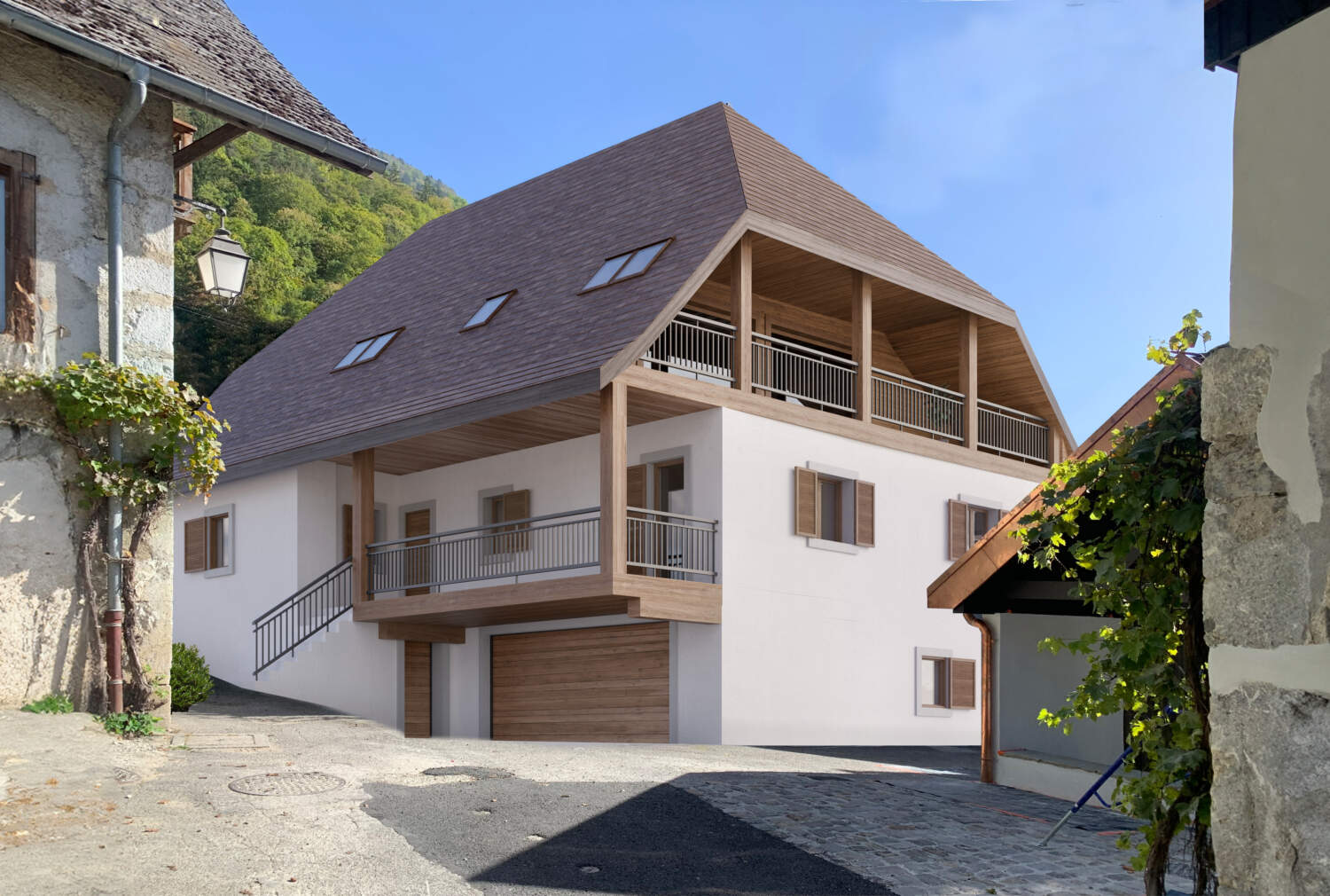Roselière projet au bord du lac